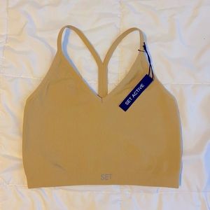 Set Active Sculptflex Ribbed V Bra
